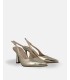 Zapatos de tacón de Mujer en oro