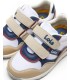 Zapatillas deportivas de Niño en Blanco con doble cierre adherente