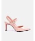 Zapatos de salon de Mujer destalonados en rosa