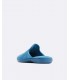 Zapatillas de casa abiertas de Mujer lisas Azul