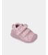 Zapatillas de Piel de bebé niña con diseño estampado